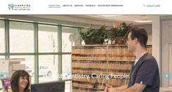 Desktop Screenshot of creeksidefamilydental.com